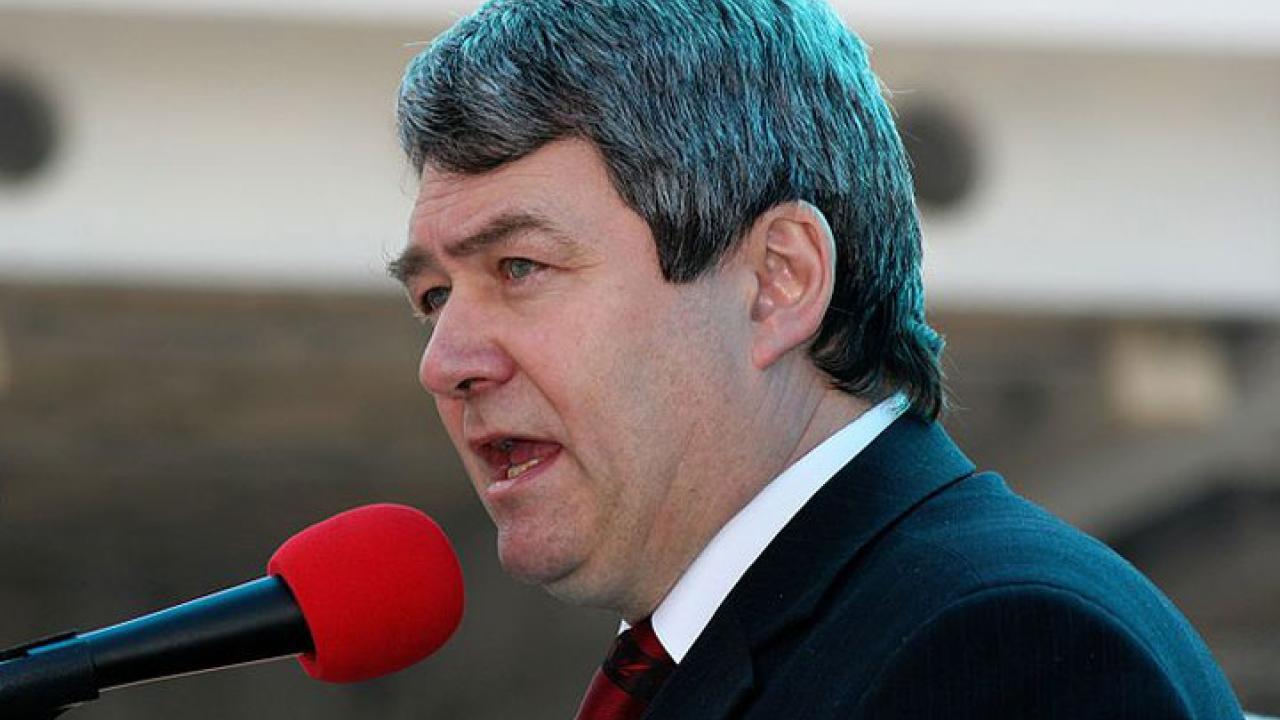 Tjeckiska kommunistpartiets ledare Vojtech Filip.