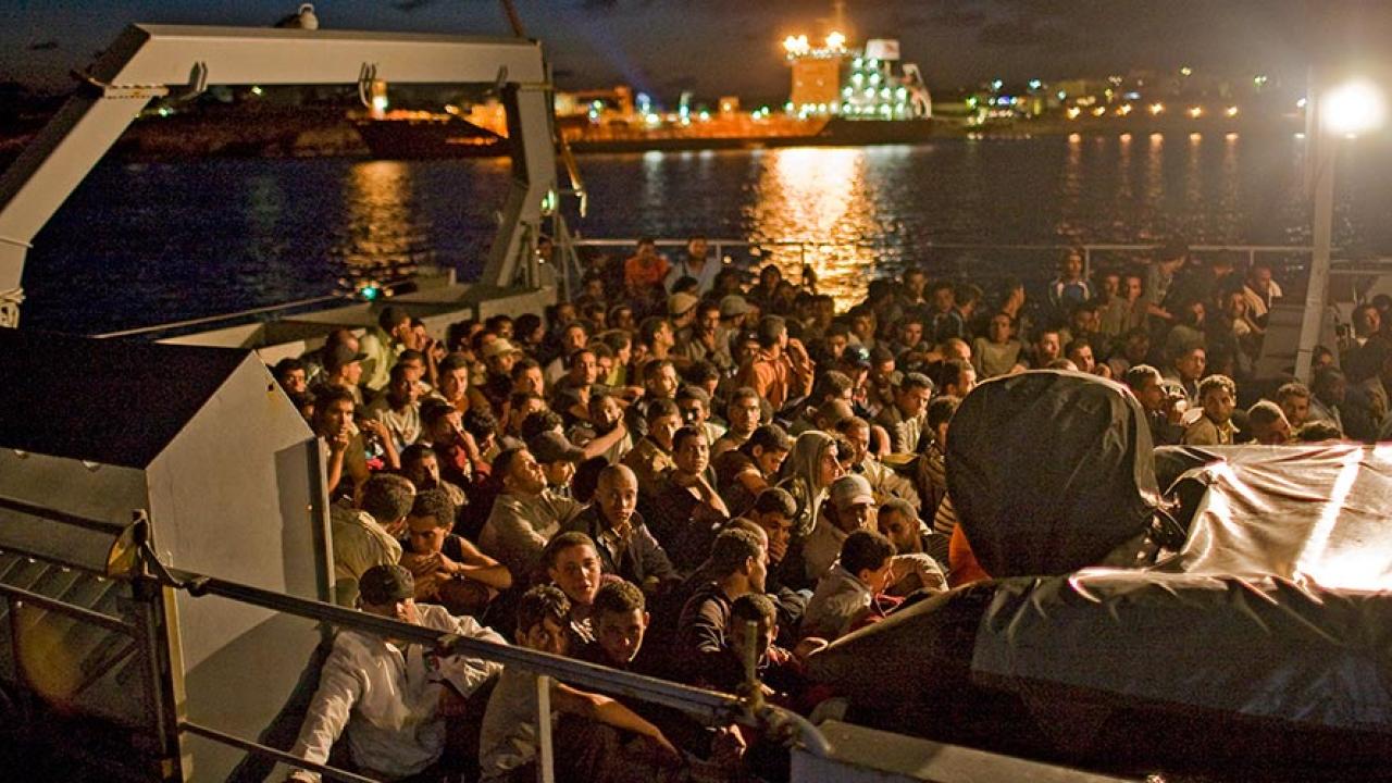 Underse senaste två åren beräknas runt 3700 flyktingar ha drunknat i Medelhavet när de försökt fly till Europa. Arkivbild.