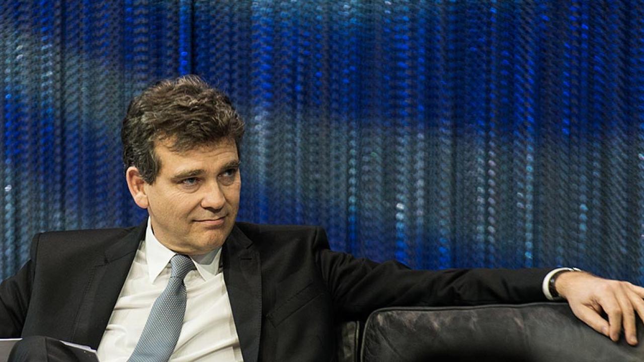 Den franske socialdemokraten Arnaud Montebourg har gjort sig känd för sina hårda uttalanden mot Bryssel. Arkivbild. 