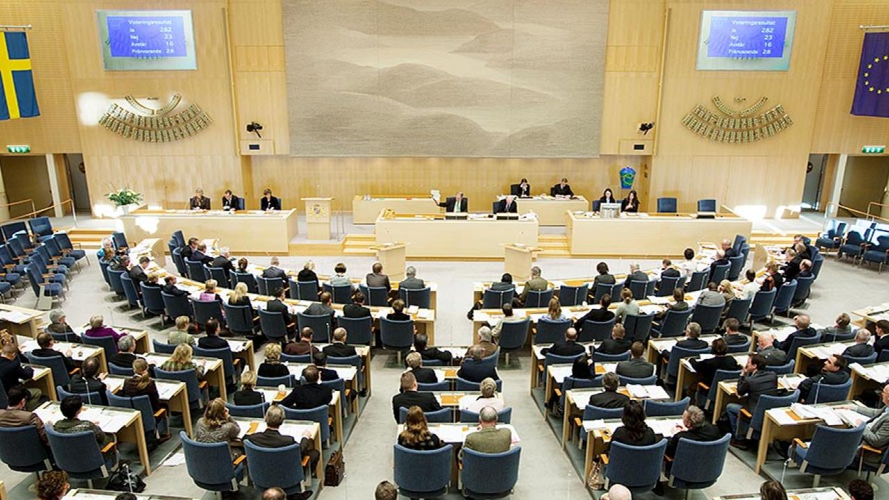 Förslaget om ökad sekretess stöds av en stor majoritet i riksdagen. Arkivbild.