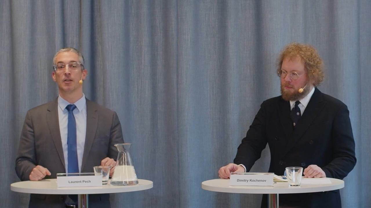 Professorer Laurent Pech och Dimitrij Kotjenov står bakom en Sieps-rapport om EU-domar om rättsstatens principer. 