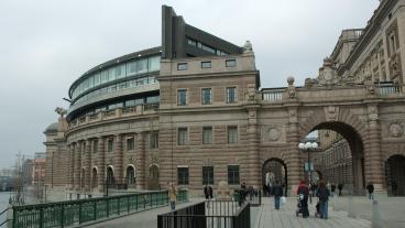 Riksdagshuset.