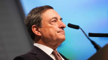 Europeiska centralbankens chef Mario Draghi. Arkivbild.