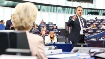 Den rumänske EU-parlamentarikern Gheorghe Piperea har deklarerat sidoinkomster på över 7,5 miljoner kronor. Arkivbild.