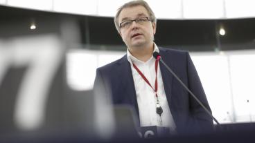 Den tyske EU-parlamentarikern Jens Geier menar att kommissionen får oförtjänt skäll för felen i EU-budgeten. Arkivbild.