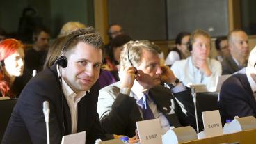 Den österrikiske juristen Max Schrems. Arkivbild.