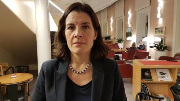 Karin Enström riksdagsledamot och gruppledare för Moderaterna i EU-nämnden.