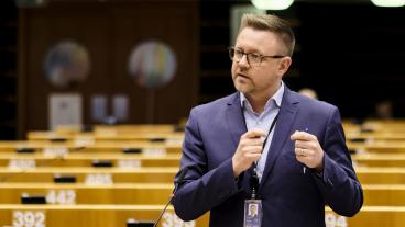 Centerpartiets EU-parlamentariker Fredrick Federley. Arkivbild.