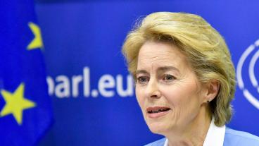 På tisdag i nästa vecka avgörs Ursula von der Leyens öde som EU-kommissionens ordförande. Arkivbild.