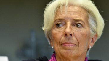 Europeiska centralbankens chef Christine Lagarde. Arkivbild