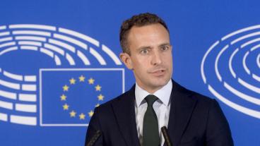 EU-parlamentarikern Tomas Tobé (M) ansvarar för att ta fram en gemensam ståndpunkt i EU-parlamentet för den så kallade asyl- och migrationshanteringsförordningen. Arkivbild.