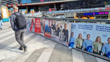 Valdeltagandet i EU-valet 2024 ökade något på EU-nivå men minskade i Sverige. Arkivbild.