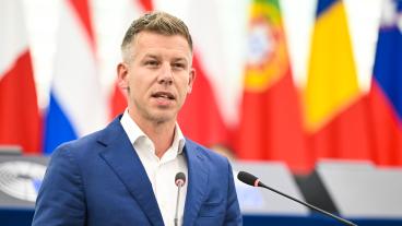 Péter Magyar blir med klar majoritet Ungerns näste premiärminister. Arkivbild.