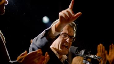 Kataloniens president Artur Mas efter söndagens val.