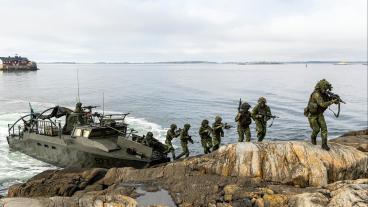 Sverige har haft en av de största reella ökningarna av försvarsutgifterna i Nato det senaste årtiondet. Arkivbild.