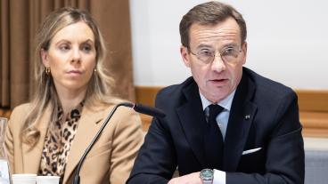 Inför varje EU-toppmöte förankrar statsministerns Sveriges linje i riksdagens EU-nämnden. Arkivbild.