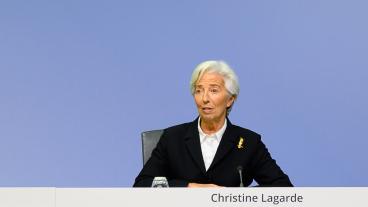 Europeiska centralbankens chef Christine Lagarde.