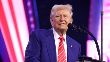 President Donald Trump . Arkivbild.