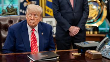 USA:s president Donald Trump. Arkivbild.