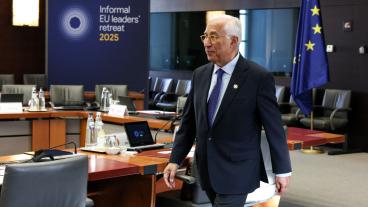 Måndagens informella EU-toppmöte leds av den portugisiske socialdemokraten António Costa. 
