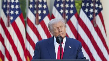 USA:s president Donald Trump. Arkivbild.