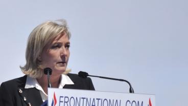 Marine Le Pen. Foto: Blandine Le Cain