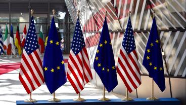 Från flera EU-länder och EU-parlamentet är kritiken mot kommissionens handelsuppgörelse med USA tung. Arkivbild.