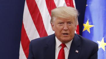 Det är inte första gången den amerikanske presidenten Donald Trump avser införa tullar mot varor från EU. Arkivbild.