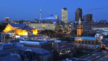 Potsdamer Platz i Berlin