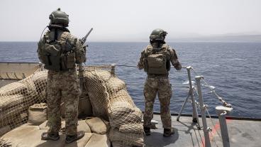 EU:s marinoperationen Aspides förstärks för att skydda internationell sjöfart i Mellanöstern.