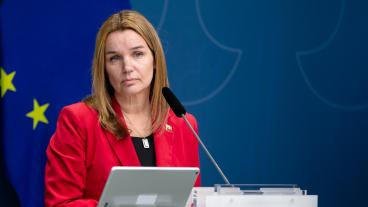 Jordbruksminister Anna-Caren Sätherberg diskuterade möjliga åtgärder för att säkra EU:s livsmedelsproduktion med sina EU-kollegor i Bryssel på måndagen. 