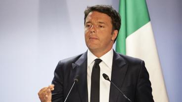 Italiens socialdemokratiske premiärminister Matteo Renzi. Arkivbild.