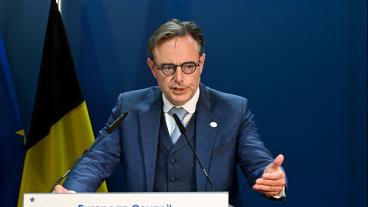 Belgiens premiärminister Bart De Wever. Arkivbild.