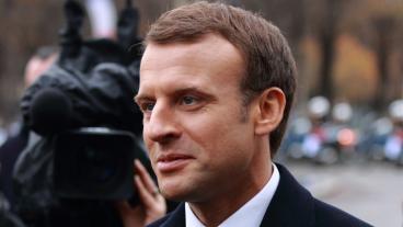 Frankrikes president Emmanel Macron. Arkivbild.