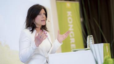 Eva Nordmark, ordförande i  TCO, vill se en mer aktiv svensk regeringen som slår vakt om EU:s värdegemenskap och driver på åtgärder mot de medlemsländer som inte lever upp till den. Arkivbild.