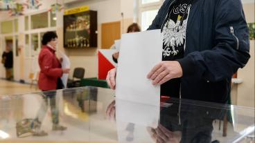 Val i tre EU-länder hålls i helgen. Arkivbild.