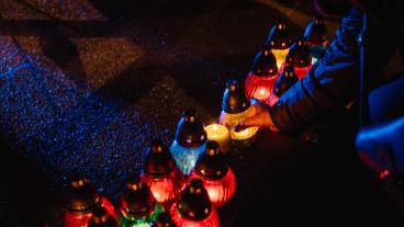 Förintelsens minnesdag år 2017.