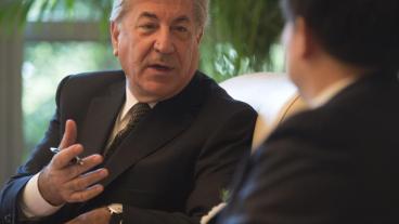 Karmenu Vella, EU-kommissionär för miljö, havs och fiskefrågor.