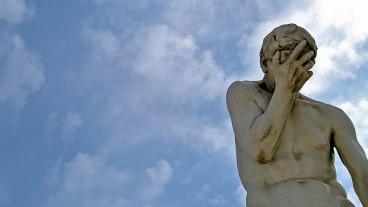 Aktiviteten i den franska ekonomin fortsätter att minska. Arkivbild.