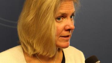 Finansminister Magdalena Andersson (S). Arkivbild.
