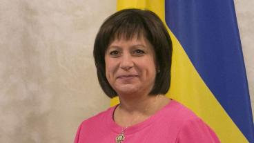 Ukrainas finansminister Natalie Jaresko. Arkivbild
