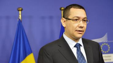 Rumäniens premiärmininster Victor Ponta. Arkivbild.