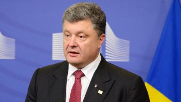 Ukrainas president Petro Porosjenko. Arkivbild.