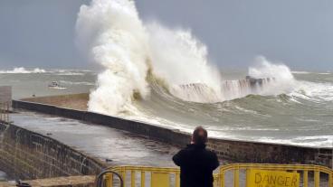 Runt 40 procent av EU: invånare bor vid kustområden där havsnivåerna riskerar att stiga på grund av klimatuppvärmningen. Arkivbild.