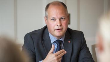 Sveriges justitie- och migrationsminister Morgan Johansson (S). Arkivbild.
