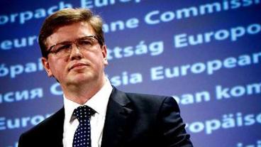 EU:s utvidgningskommissionär Stefan Füle.