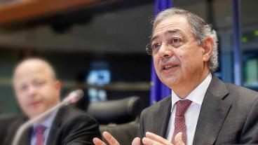 Vítor Caldeira, ordförande för EU:s revisionsrätt presenterade på tisdagen revisionen av 2012 års EU-budget.